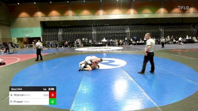 149 lbs Consi Of 16 #1 - Aidan Noonan, Wyoming vs Peyton Proper, Embry-Riddle