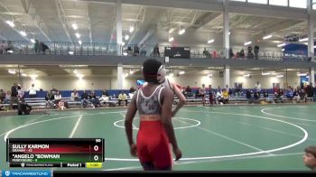 90 lbs Round 1 (8 Team) - Sully Karmon, Graham vs *Angelo *Bowman, Perrysburg