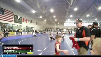 64 lbs Round 1 - Roman Blaisdell, Top Of The Rock Wrestling Club vs Rhett Farrell, Wasatch Wrestling Club