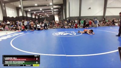 102 lbs 3rd Place Match - Landon Hill, Juneau Youth Wrestling Club Inc. vs Trevor Richardson, FordDynastyWrestlingClub