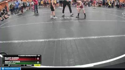 50 lbs Quarterfinal - Bently Stoner, Hard Rock Rams vs Elliot Guerin, Ninety Six Wildcats