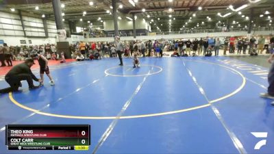 81 lbs Round 2 - Colt Carr, Great Neck Wrestling Club vs Theo King, Matoaca Wrestling Club