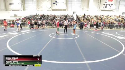 135 lbs 5th Place Match - Aliyah Otto, Revolution Elite Wrestling vs Emily Robar, Club Not Listed