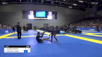 JONATA GOMES RAMOS vs JUSTIN MICHAEL FABAC 2022 Pan IBJJF Jiu-Jitsu No-Gi Championship
