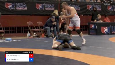 97 lbs Cons. Round 2 - Erik Hinckley, Kansas vs Anthony Brown-Garcia, 505 Wrestling Club