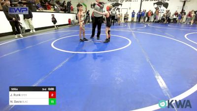 37-40 lbs Consolation - Blakely Torix, Sperry Wrestling Club vs Jonah Raasch, Black Fox Wrestling Club