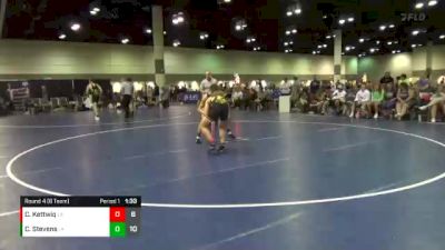 126 lbs Round 4 (6 Team) - Colton Stevens, Franklin Black vs Cooper Kettwiq, SD White