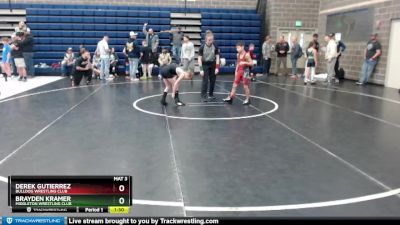 71 lbs Cons. Semi - Brayden Kramer, Middleton Wrestling Club vs Derek Gutierrez, Bulldog Wrestling Club