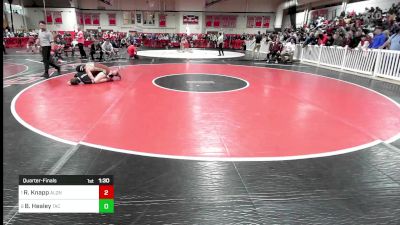 170 lbs Quarterfinal - Rafael Knapp, Algonquin vs Broc Healey, Taconic