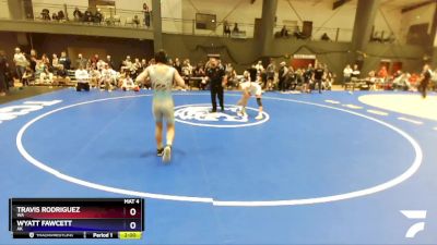 126 lbs Champ. Round 2 - Travis Rodriguez, WA vs Wyatt Fawcett, AK