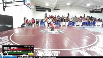 182 lbs Cons. Round 3 - Nathaniel Northrop, Righetti vs Ocean Montero, Clovis West