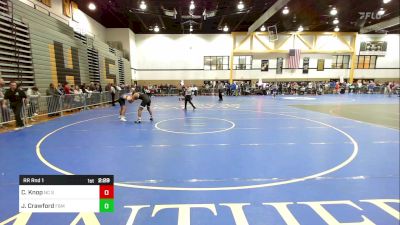 197B lbs Rr Rnd 1 - Christian Knop, NC State vs John Crawford, F&m