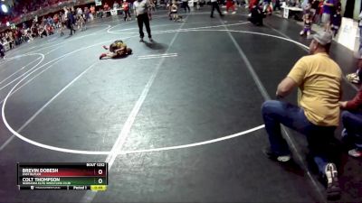 50 lbs Cons. Round 3 - Brevin Dobesh, East Butler vs Colt Thompson, Nebraska Elite Wrestling Club