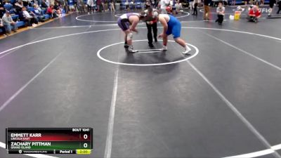 285 lbs Round 1 - Zachary Pittman, Grand Island vs Emmett Karr, Lincoln East