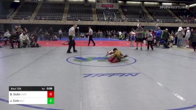 75 lbs Final - Bryce Dulin, Carrsville vs Jeryl Cole, Baltimore