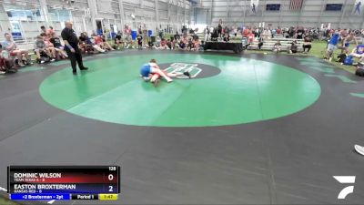 126 lbs Placement Matches (8 Team) - Dominic Wilson, Team Texas A vs Easton Broxterman, Kansas Red