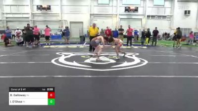 C-120 lbs Consi Of 8 #1 - Bryson Galloway, PA vs Ian O'Shea, PA