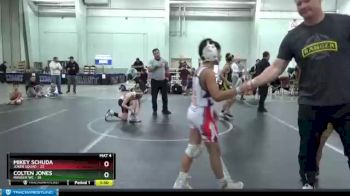 92 lbs Round 3 (8 Team) - Colten Jones, Ranger WC vs Mikey Schuda, Joker Squad