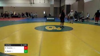 126 lbs 3rd Place - Raymond ?Blaine? Taranto, Florida vs Kaleb Davis, Villains Of Voldosta