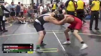 125 lbs Round 1 (6 Team) - Jacob Thompson, Ares vs BLAKE VANDE LOO, Poundtown