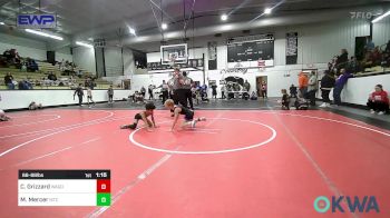 66-68 lbs Rr Rnd 5 - Caiden Grizzard, Wagoner Takedown Club vs Mason Mercer, Miami Takedown Club