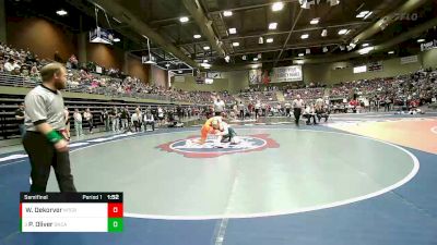 Semifinal - Phoenix Oliver, Snow Canyon vs Will Dekorver, Mountain Crest