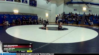 117 lbs Semis (4 Team) - Myer Walker, Brownsburg vs Jack Richardson, Perry Meridian