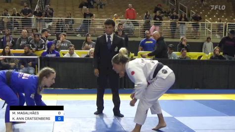 MARIANA MAGALHÃES vs KIMBERLE ANN CRATSENBERG 2024 Pan Jiu Jitsu IBJJF Championship