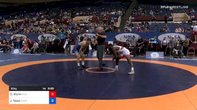 65 kg Prelims - Darren Wynn, Unattached vs Jayson Ness, Gopher Wrestling Club - RTC