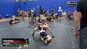 96 lbs Round 1 (6 Team) - Lucas Reeves, Steel Valley Psychos vs KIA ENOS, Poundtown