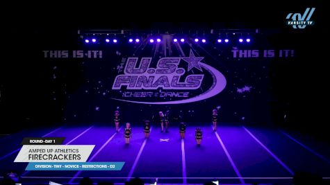 Amped Up Athletics - FIRECRACKERS [2024 L1 Tiny - Novice - Restrictions - D2 Day 1] 2024 The U.S Finals: Pensacola