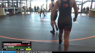 J-15 lbs Quarterfinal - Tyce Howard, LMWC vs Leonidas Washington, Linn-Mar Wrestling Club