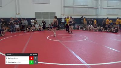 108 lbs Round 3 - Bennet Palmeri, Superior W.A. (NY) vs Talon Sanderlyn, Ckwa