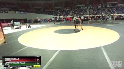 3A-138 lbs Cons. Round 2 - LeRoy Phillips-Yale, Nyssa vs Aiden Murillo, Riverside