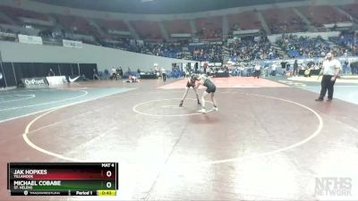 4A-106 lbs Cons. Round 2 - Michael Cobabe, St. Helens vs Jak Hopkes, Tillamook