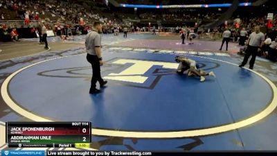 Quarterfinal - Jack Sponenburgh, Kearney vs Abdirahman Unle, Omaha Bryan