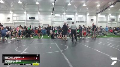 40 lbs Round 1 (6 Team) - Easton Sanders, Contenders WA vs Greyson Mirabella, The Goon Squad