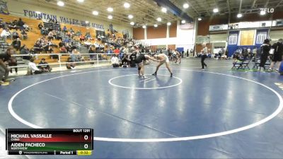 175 lbs Cons. Round 6 - Aiden Pacheco, Northview vs Michael Vassalle, Chino