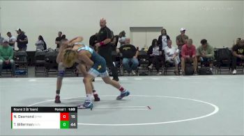 120 lbs Round 3 (6 Team) - Nathan Desmond, Spartan RTC Elite/BOTE vs Toby Billerman, Indiana Outlaws