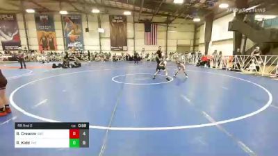 65 lbs Rr Rnd 2 - Rocco Creazzo, Grit Mat Club Red vs Rylan Kidd, The Wrestling Mill