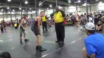 140 lbs Quarterfinals (8 Team) - Cody Thompson, Ares vs Rage Henderson, American Gladiators-Blue