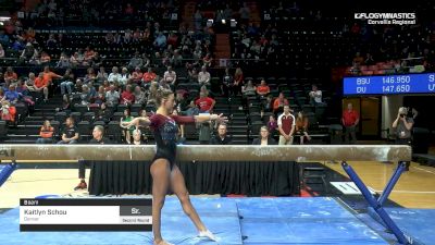 Kaitlyn Schou - Beam, Denver - 2019 NCAA Gymnastics Regional Championships - Oregon State