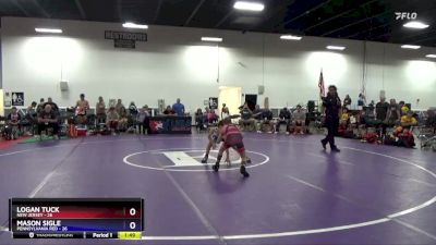 71 lbs 4th Wrestleback (16 Team) - Logan Tuck, New Jersey vs Mason Sigle, Pennsylvania Red