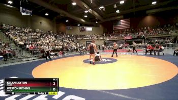 3rd Place Match - Weston Richins, Union vs Kelan Layton, Manti