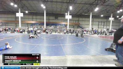 65 lbs Quarterfinal - Tyce Walsh, Fighting Squirrels vs Taesom Neibaur, Bonneville Wrestling