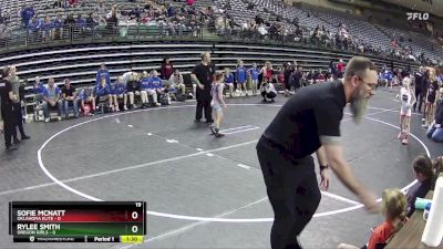 52 lbs Quarterfinals (8 Team) - Rylee Smith, Oregon Girls vs Sofie Mcnatt, Oklahoma Elite