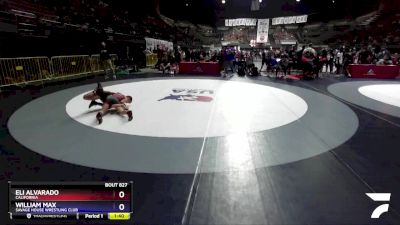 82 lbs Champ. Round 1 - Eli Alvarado, California vs William Max, Savage House Wrestling Club