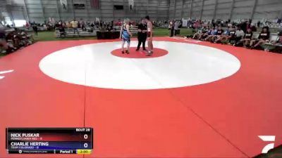 170 lbs Placement Matches (16 Team) - Nick Puskar, Pennsylvania Red vs Charlie Herting, Team Colorado