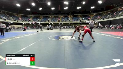 106 lbs Quarterfinal - Elio Gil, Marist vs Bobby Ruscitti, Montini