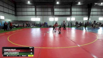 113 lbs Quarterfinal - Aiden Dougherty, Great Neck Wrestling Club vs Thomas Egley, Great Bridge Wrestling Club